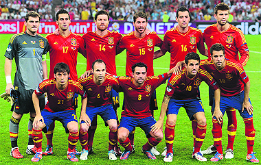 Spain will be out to record their 100th win under captain Iker Casillas