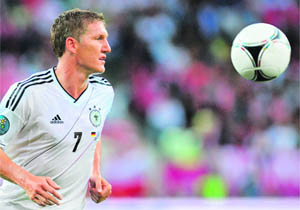 Germany are sweating over the fitness of Bastian Schweinsteiger, who has been key to their campaign at the European Championships.
