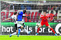 Balotelli makes it 2-0! A long ball up field finds Mario onside and alone, he takes a touch then and thumps it in from 18 yards