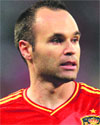 Spanish midfielder Andres Iniesta was named player of the tournament.