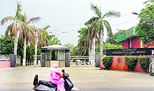 Guru Nanak Dev Engineering College in Ludhiana and (below) Punjab Technical University in Kapurthala.