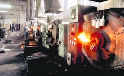 A cycle manufacturing unit in Ludhiana. Tribune photo: Himanshu Mahajan
