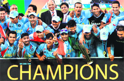 Will the Indian team recreate the magic of 2007? Outgoing chief selector Krish Srikkanth is confident that the team has the potential. � File photo 