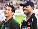 Sachin and Brian Lara