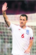 John Terry dramatically quit international football by announcing his retirement on Sunday. 