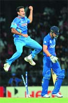 With all-rounder Irfan Pathan hitting purple patch, India�s arsenal is chock-a-block with options. 