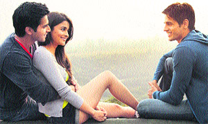 A still from the movie, �Student of the Year� 