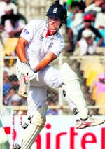 Alastair Cook hit an unbeatan century (168*) in Ahmedabad on Saturday.