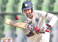 With third century of the series, Cheteshwar Pujara saves the blushes for India on Day 1 of the second Test. � PTI