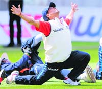 Sachin Tendulkar would be hoping for some help from the heavens for the rest of the series