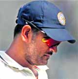 Tough times for skipper MS Dhoni.