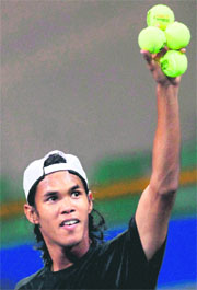 Somdev Devvarman is leading the charge for eight Indian players