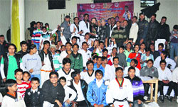 Winning Tae kwon do athletes in Rewari. Photo by writer