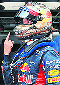 Reigning world champion Sebastian Vettel