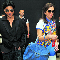 Shah Rukh Khan with Nita Ambani