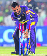 Sunil Narine took four wickets in KKR�s win.