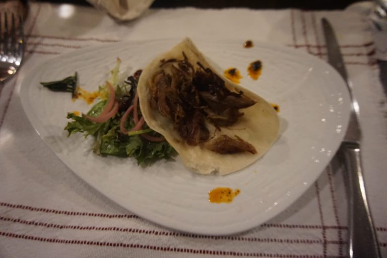 Duck in carnitas style taco mmugazz