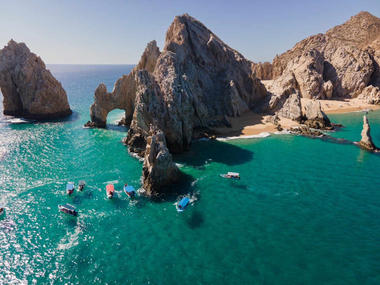 los cabos in summer arches