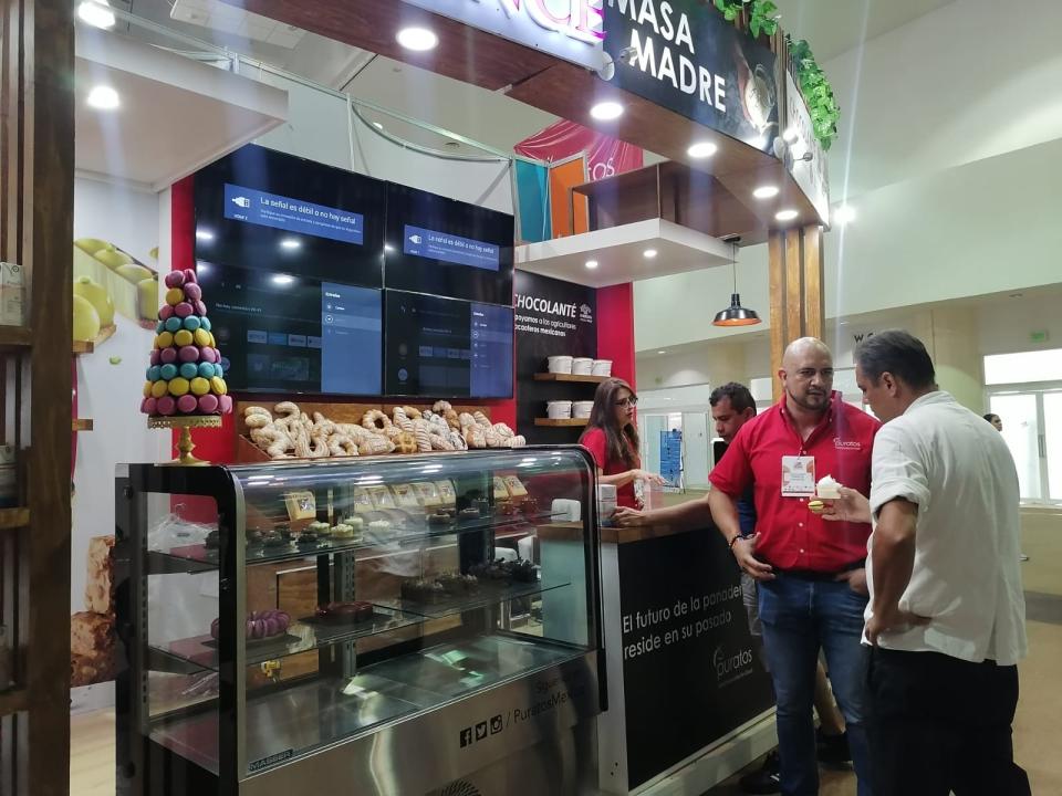 pastries and desserts stand in Puerto Vallarta