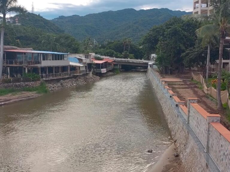 bridge over puerto vallarta river