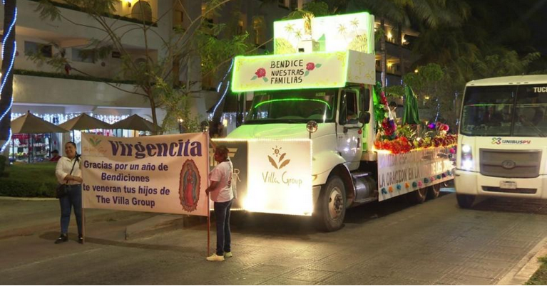 truck of the pilgrimage tafer and villa del palmar