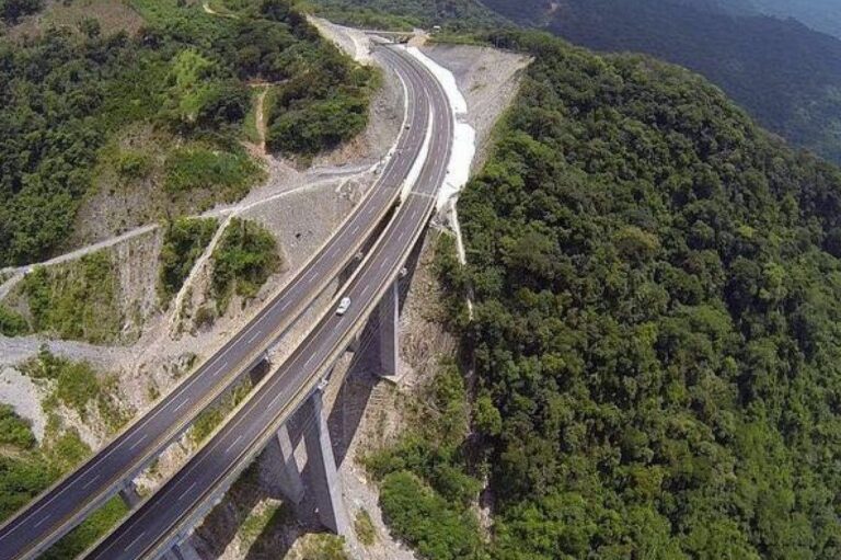 aerial view of a Puerto Vallarta to Guadalajara stretch