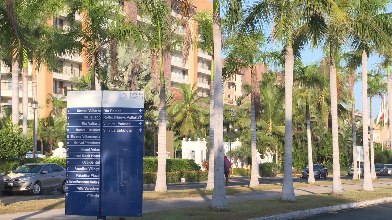 sign on the streets of Riviera Nayarit