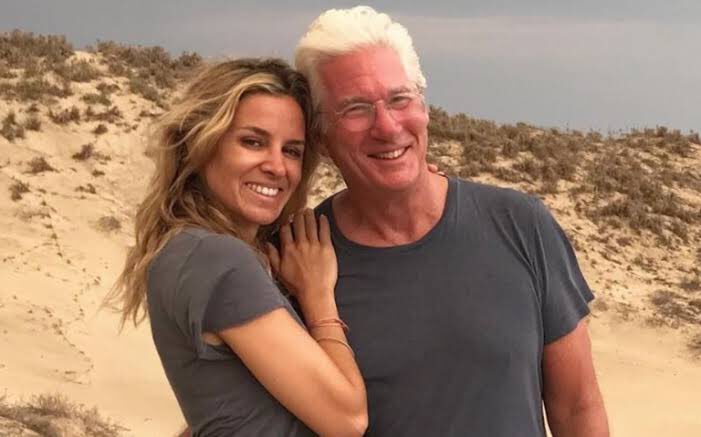 Richard gere and Alejandra SIlva