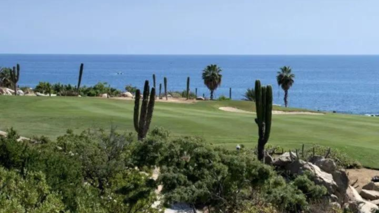 Greg Norman golf course in Los Cabos