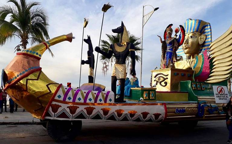 Float of La Paz carnival