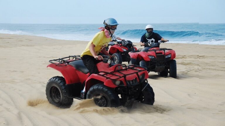 ATV vehicles on Los Cabos beach