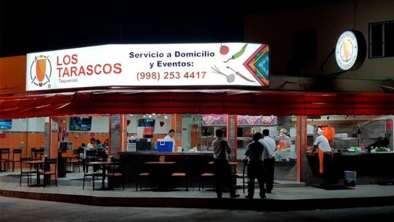 Taco restaurant in Cancun