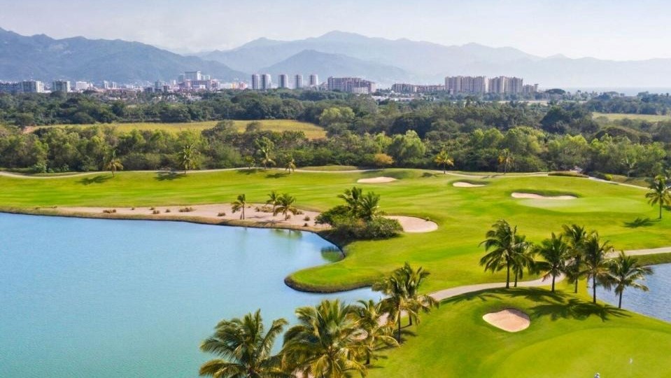 Aerial view of Vidanta golf course