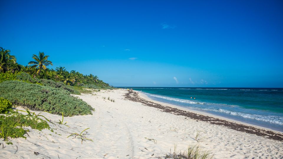 Xacel beach unspoiled