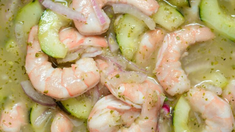 Shrimp aguachile