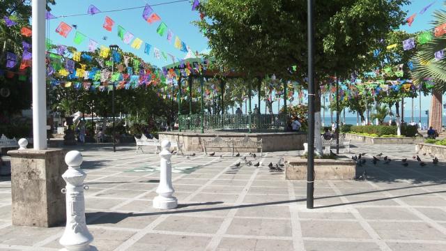 Kiosk at Puerto Vallarta downtown