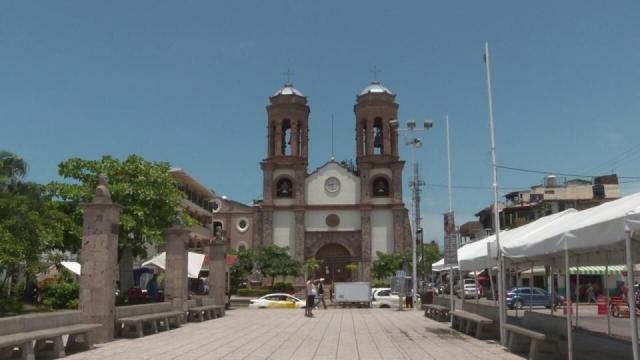 Front view of El Pitillal church