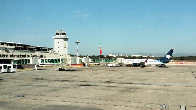 Patio of Puerto Vallarta airport