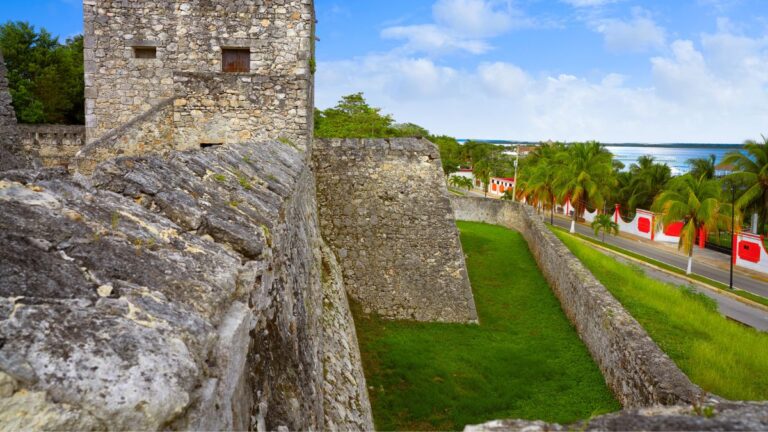 Mayan ruins near Bacalar