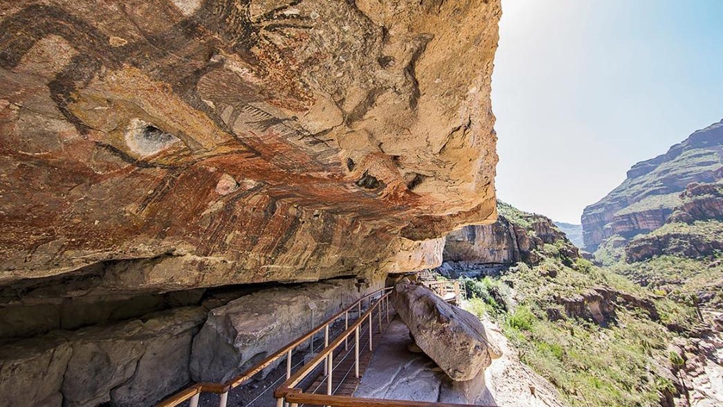 Cave paintings in Los Cabos - Mulegé