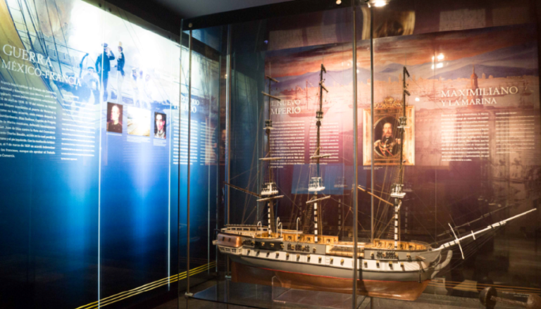 Ship in Puerto Vallarta Navy Museum