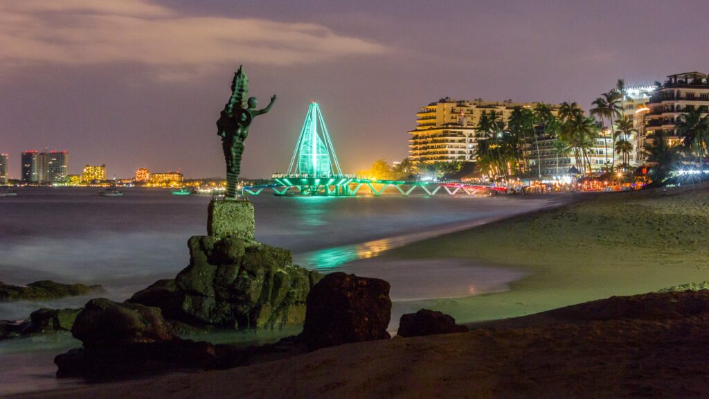 Romantic zone Puerto Vallarta