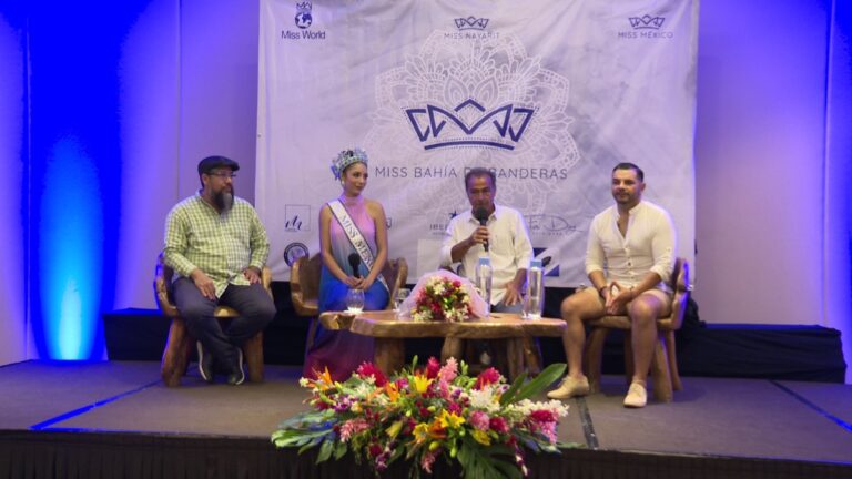 Participants in Miss Mexico press conference