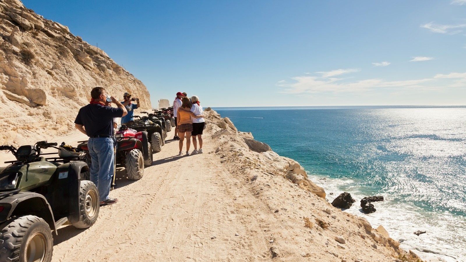 ATV tourists in Los Cabos