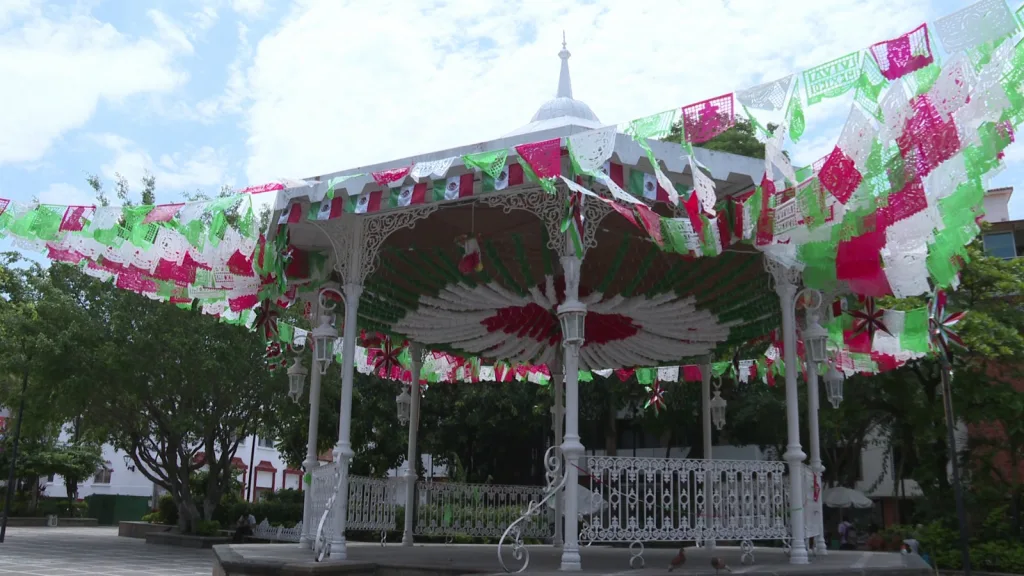 Main square kiosk in Puerto Vallarta