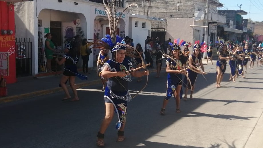 Dancers in Ejido el Porvenir