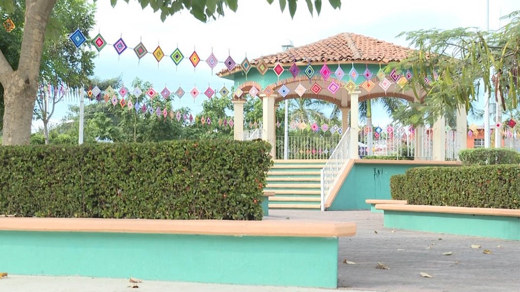 Kiosk of the Main Plaza at Ejido El Porvenir