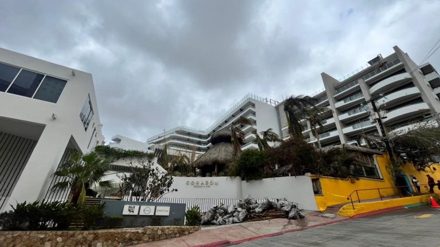 hotel in Los Cabos after Hurrican Norma passed