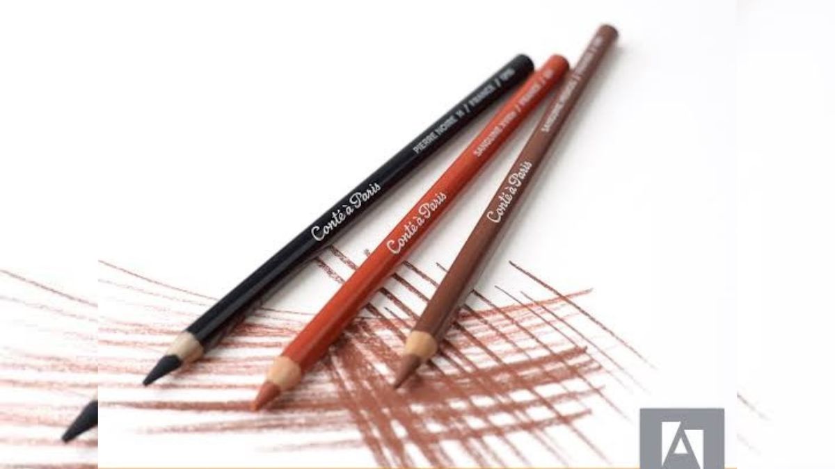 three pencils for trois crayons dry technique