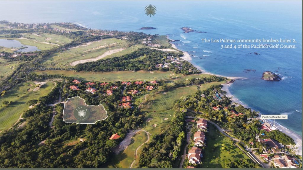 Beautiful aerial view of Selva Las Palmas Mexico new development Location